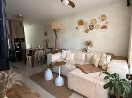 Habitación en Depa Boutique, decoración cálida, Zona aeropuerto