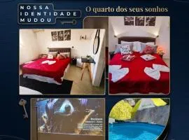 Suíte Master, Ar cond, Tela Cinema 150" Netflix, Globo, Piscina Pousada Tijucas Lua Encantada