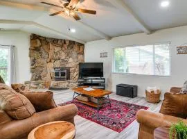 Furnished Deck & Fire Pit: Sherwood Forest Cabin
