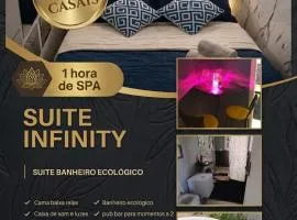 Suíte Infinity, Ar, Piscina, Spa, Wi-Fi, Eco WC