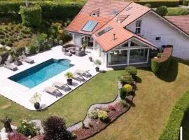 Chalet villa avec piscine Megeve