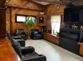 Beautiful cabin surrounded by nature