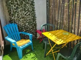 Studette avec terrasse privée