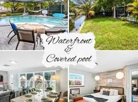 Canal views featuring indoor pool