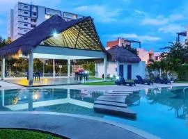 depa premium con alberca, jacuzzi y seguridad 24 horas