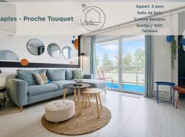 La Baie - Terrasse vue Canche, proche Touquet, hotel in Étaples