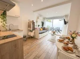 Charmant appart avec jardin privé wifi et clim - proche mer -1