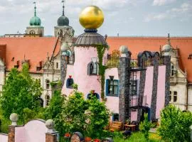Castelletto - Das Schloss am Dach der Grünen Zitadelle von Hundertwasser