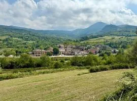 Panoramic apartment among the Oltrepò vineyards