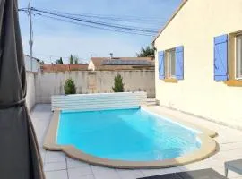 Villa les volets bleus - piscine privée