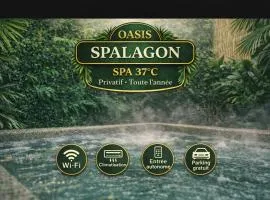SpaLagon Jacuzzi Privé Chauffé 37 Proche Arena Parc Expo