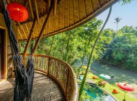 Bamboo Turtles Ecolodge, viešbutis Ubude