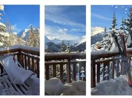 Chalet Individuel Orcières Merlette 1850m Pied des Pistes Vue Magnifique sur les Montagnes
