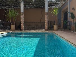 Villa Sultan - Private pool with no neighbors, viešbutis Marakeše