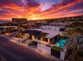 Villa de Lujo con Vista al Mar en Cabo, Piscina, Jacuzzi y Gimnasio