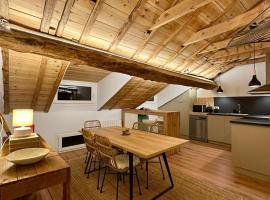 CaLQuEROL Osseja - Cozy Mountain Attic, hotel di Osséja