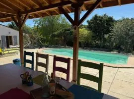 La Rocaille, house for 6 with swimming pool