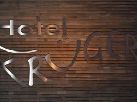 Hotel-Restaurant Krüger، فندق مع موقف سيارات في Grafhorst