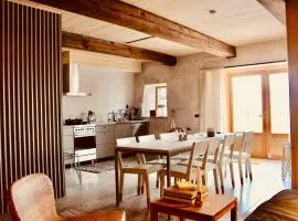 Flat Next To Viticulture On Storsudret Near Sea