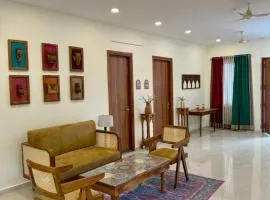 Indie vibe stay 3bhk at Kondapur