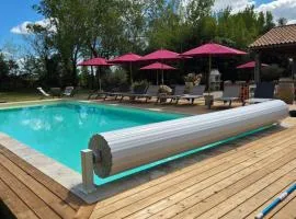 Château Sora warm stay with swimming pool for 16