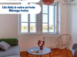 Lumineux logement sur le port