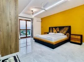 sea waves view nyali apartment