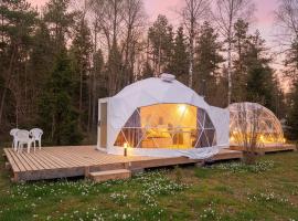 Bubble House glamping tent Odulemma, hotel di Odulemma