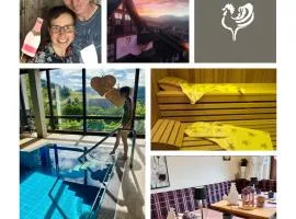 B&B Apart Hotel Goldener Hahn - Pool & Sauna, Frühstück