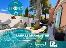 La Bulle des Sablettes, Maison avec Jacuzzi, Jardin & Mer à pied
