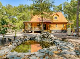 Fish & Float at Natural Springs! Log Cabin in Bell, Hotel in Bell