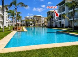 F3 Casabay beach sidi rahal vue sur piscine