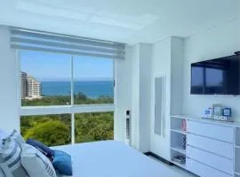 Exclusivo Aptartamento Vista al Mar 2 HAB 3 Baños AC WiFi GYM Playa Bello Horizonte