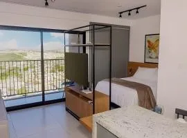 Studio Completo com Wi-Fi e Garagem