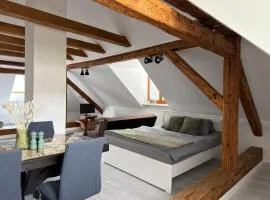 Stay in Bojnice - Charming Wooden Apartment for 4
