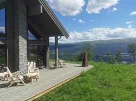 Fjeldhytte Med Panoramaudsigt Og Sauna – hotel w mieście Oppdal