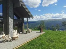Fjeldhytte Med Panoramaudsigt Og Sauna