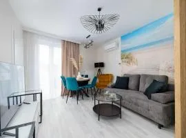 Parkowa Apartament Blisko Plaży z Balkonem i Klimatyzacją