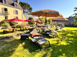 Les logis de Kergoulou – hotel w mieście Concarneau