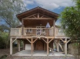 Chalet perché 3étoiles 400m plage G