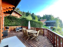 Chalet Mouflon - Vue lac imprenable, viešbutis mieste Thollon