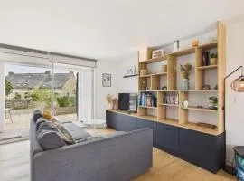 Vue mer pour 6 avec jardin, 150 m de la plage