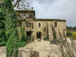 Girona में, होटल Habitacions Mas Fuselles