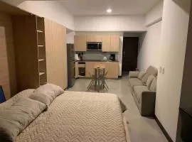 Furnished studio apartment in an exclusive area