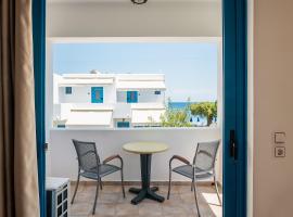 Livadia Beach Studio B โรงแรมในTílos