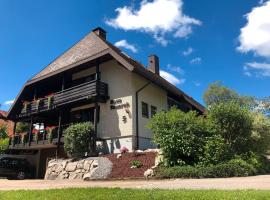 Haus Tannruh, hôtel à Bernau im Schwarzwald