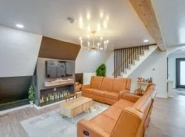 Walk to Fox Lake Pet-Friendly A-Frame with Fire Pit