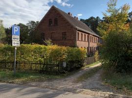 Ferienwohnung am Roten Schloss, hotell sihtkohas Glashütte