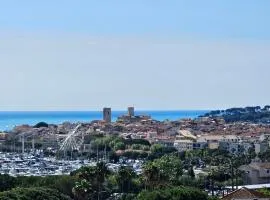 Antibes Studio Vauban vue mer