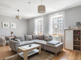 Ferienwohnung mit großem Garten, hotel i Lindow